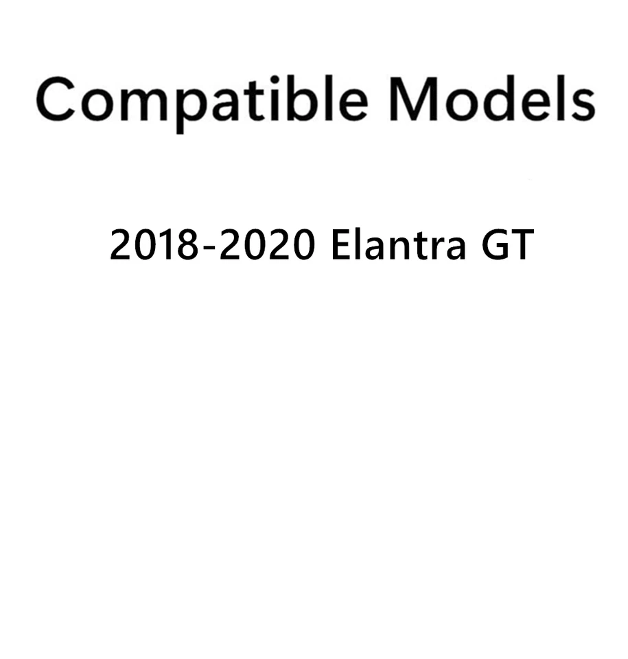 Fit 2018-2020 Hyundai Elantra GT Passenger Right Side Rear Door Window Glass Foto 4 de 4