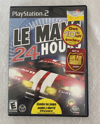 Le Mans: 24 Hours Sony Playstation PS2 Complete W Manual  742725223851|