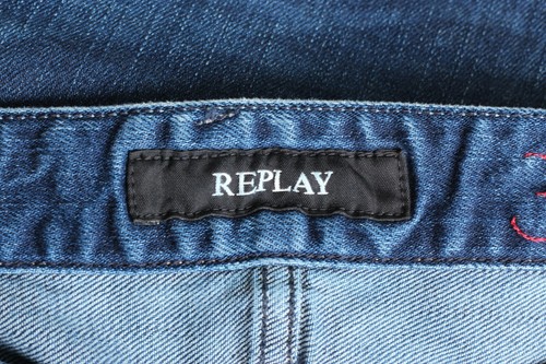REPLAY WAITOM Stretch Straight Jeans Men Size W31 L32 DZ6642 - Picture 6 of 9