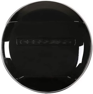 #ad Santorini Black Spare Tire Cover Portecor Fits for Defender 90 110 130 2020 2024 $218.00