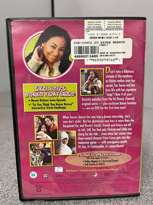 That's So Raven: Raven's Makeover Madness (DVD) 2-Disc Set Only