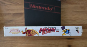NES Bartman Meets Radioactive Man Nintendo PAL A CIB NES-RN-UKV Simpsons Manual