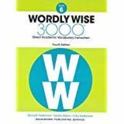 Wordly Wise 3000 Grade 6 Fourth Edition - Paperback - GOOD