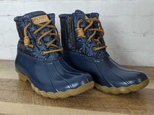 women's saltwater quilted duck booties