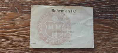 Ticket 2005 Bohemian FC vs. KAA Gent Intertoto Cup 26263