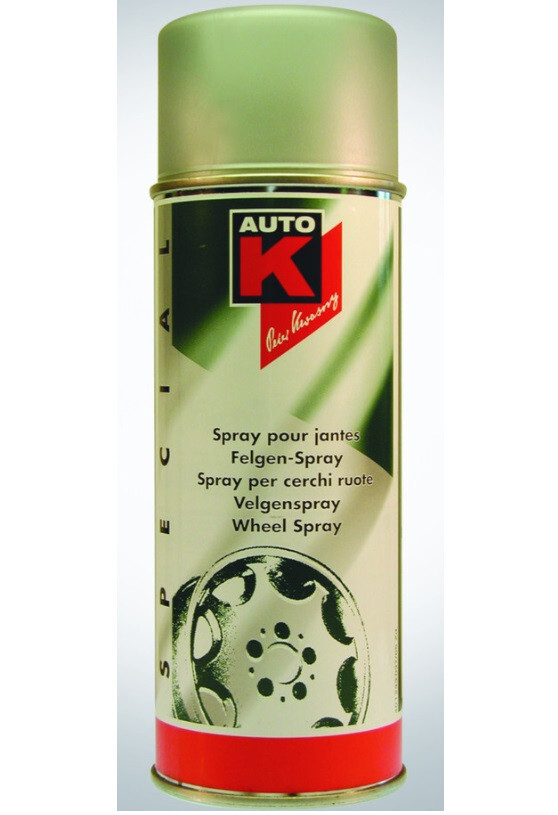 Spray Vernice Resistente Speciale Cerchioni Grigio 400ML Auto K