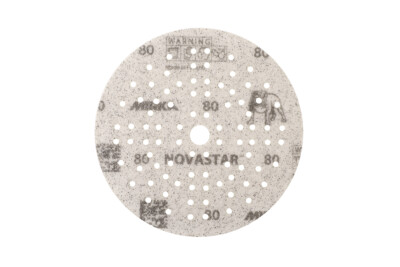 Mirka NOVASTAR Ø 125mm Klett 89-fach gelocht 80, VE=100 St.