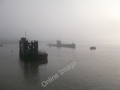 Photo 12x8 Russian Submarine in the fog Rochester/TQ7268 As seen from Can c2011