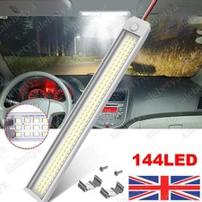 12V LED Interior Light Bar Strip 144LEDs 1500LM DC 12 Volt with ON/Off Switch