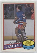 1980-81 O-Pee-Chee Steve Baker #346 0a1