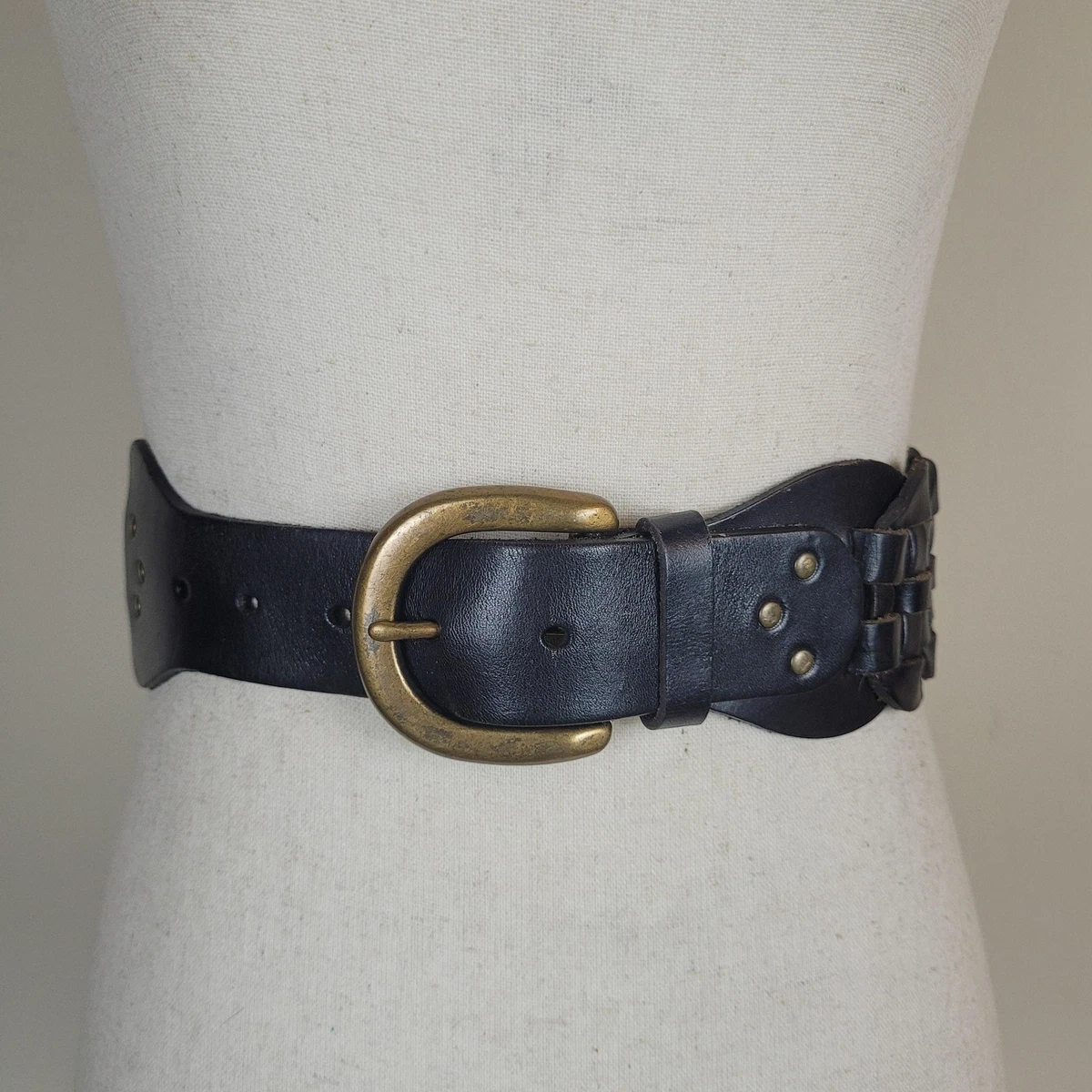 Gap Leather Black Belts for Women for sale | eBay display picture 2