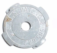 Chicago Illinois vintage 45 RPM record adapter - Webcor *