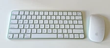 Apple Magic Keyboard and Mouse Kit Green USB A3204 A3118 Latest Mint Condition