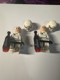 Lego Star Wars Battle Damaged Stormtrooper sw0691 75134 Lot Of 2