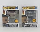 Funko Pop! Marvel Black Panther Erik Killmonger #278 & Black Panther #273 Chase!