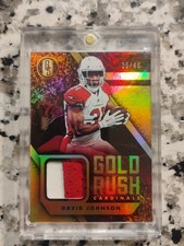 2018 Panini Gold Standard - Gold Rush David Johnson #GR-20 Prime /49 (MEM)