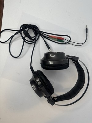 EVO CORE Exploit Gaming Headset Black Red Wired Over-Ear Headphones for PS4 Xbox