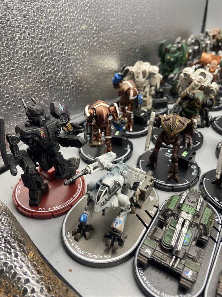 大量 批量 90 件 MechWarrior 2004 Wizkids Miniatures 公仔 黑骑士等 — 第 2/4 张图片