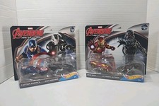 Lot Of 2 Hot Wheels Marvel Avengers Age Of Ul...