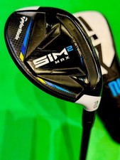 TAYLORMADE SIM 2 MAX 3 HYBRID 19 DEGREE GOLF CLUB STIFF FLEX 24 HOUR DELIVERY!!!