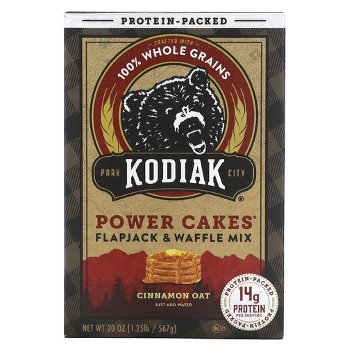 Power Cakes®, Flapjack & Waffle Mix, Cinnamon Oat, 20 oz (567 g)