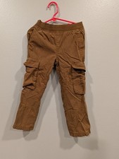 Tea Collection Boy's Cargo Pants Fully Lined Size 5 years