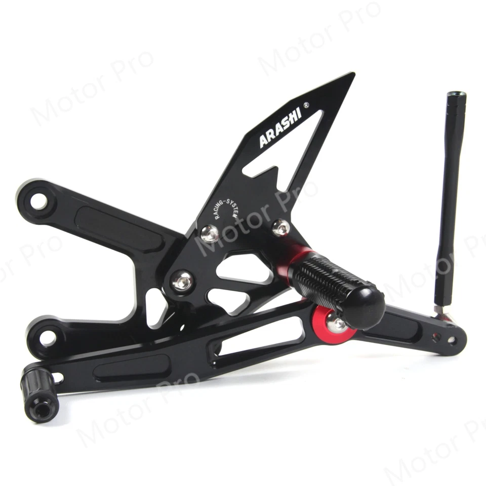 Reposapiés reposapiés traseros para Yamaha YZF R6 2017 2018 2019 2020 2021 2022 2023 Foto 4 de 4