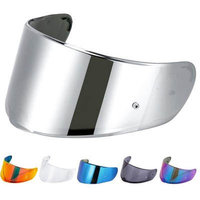 JQF Gear Helmet Visor Shield for SEDICI Strada II and 3 Chrome Silver 