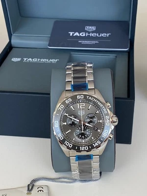 Armbanduhr Tag Heuer 43mm Grau Uhren Formula 1 CAZ1011.BA0843 Quarz Uhr - Bild 1 von 4
