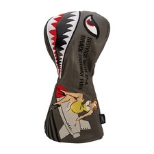 CMC Design Shark Bomber Pin Up Fairway Wood Headcover, Royal