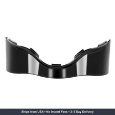 Gloss Black Motorcycle Outer Batwing Lower Trim Skirt Fairing Fit for Harley Tou