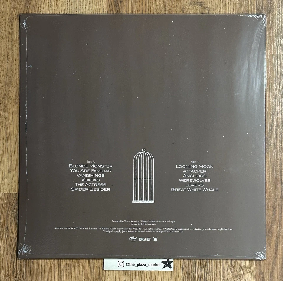 Secret and Whisper Great White Whale vinyl record Sealed New Rare /500 OOP — 第 2/3 张图片