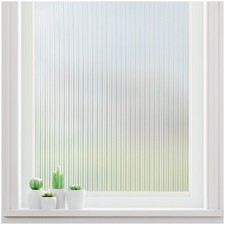 Frosted Privacy Window Film, Removable Static Cling, UV Protection