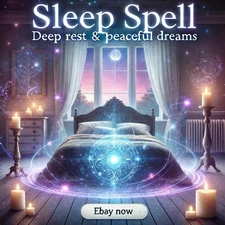Sleep Spell ~ Deep Relaxation, Restful Slumber, Enhance Sleep Quality, Wake Up