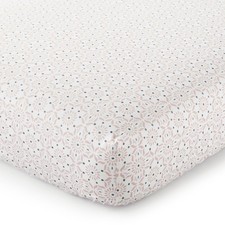 Fiori Blush/Gold Medallion Fitted Sheet - Levtex Home