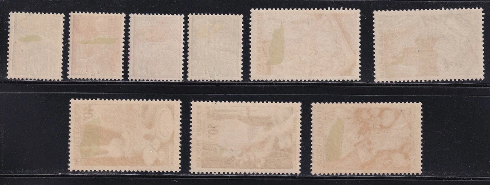 MATT'S STAMPS FRANCE #707-#715 COMMEMORATIVE ISSUES OF 1954, MH CV$56 - Image 2 of 3