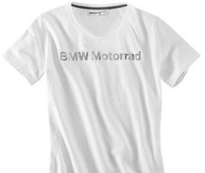BMW Motorrad Women's Logo T-Shirt L Genuine OEM 76618547881