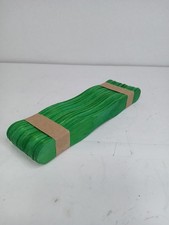 Pack Of 200 Curved Craft Sticks 8" Birchwood Green DIY Craft Supplies
