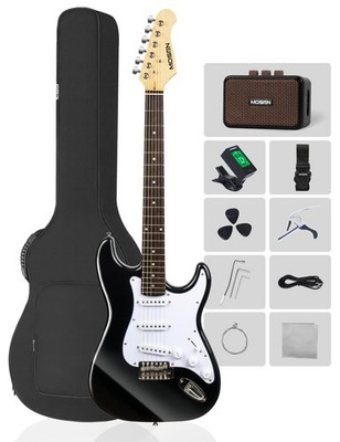 Mosen Ms-cs50 39 Inch Electric Guitar Set with Amplifier Ssa Pickups