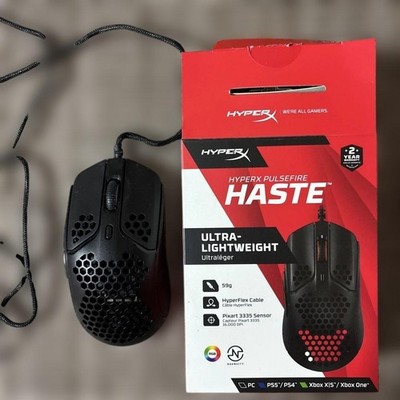 HyperX Pulsefire Haste Gaming Maus Modell Pixart 3335 kabelgebunden getestet
