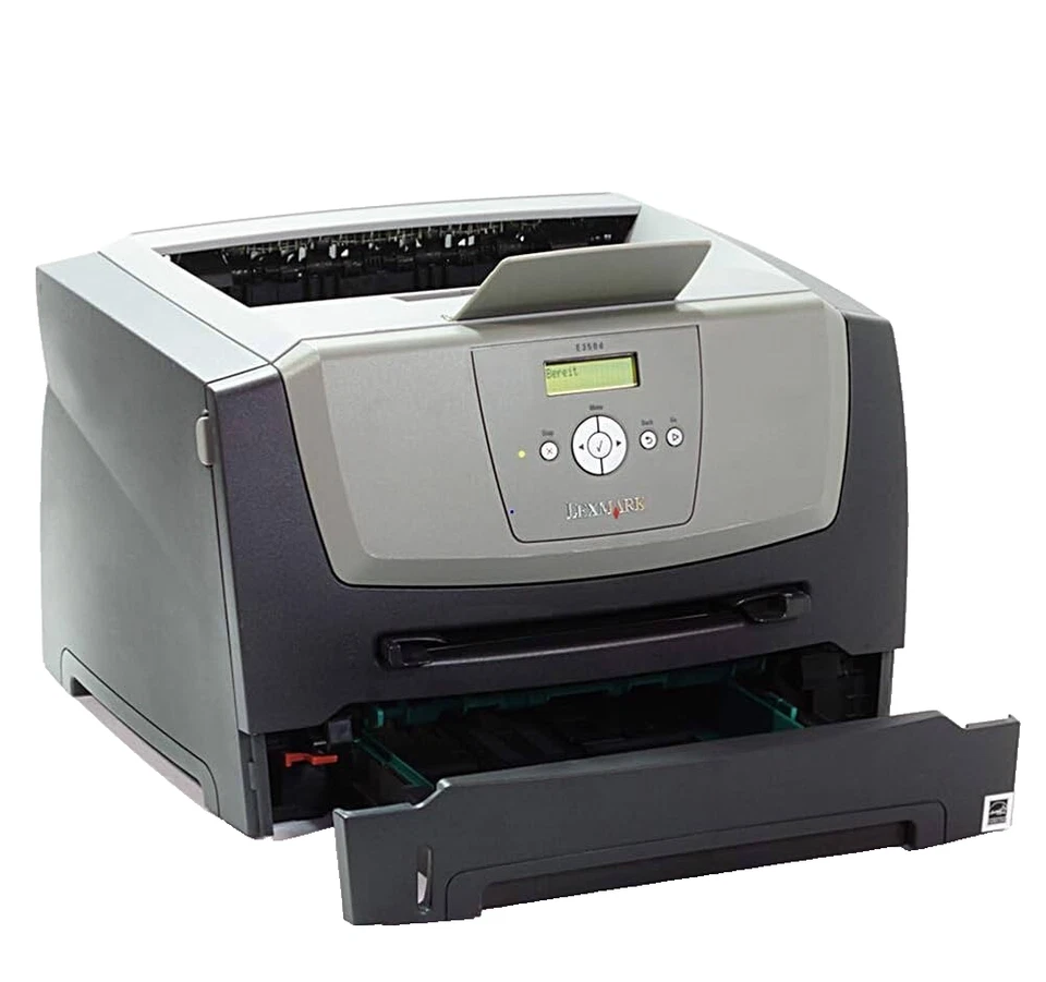 LEXMARK E350D A4 USB PARALLEL DUPLEX MONO LASER PRINTER 33S0400 /NO TONER & DRUM - Image 4 of 4