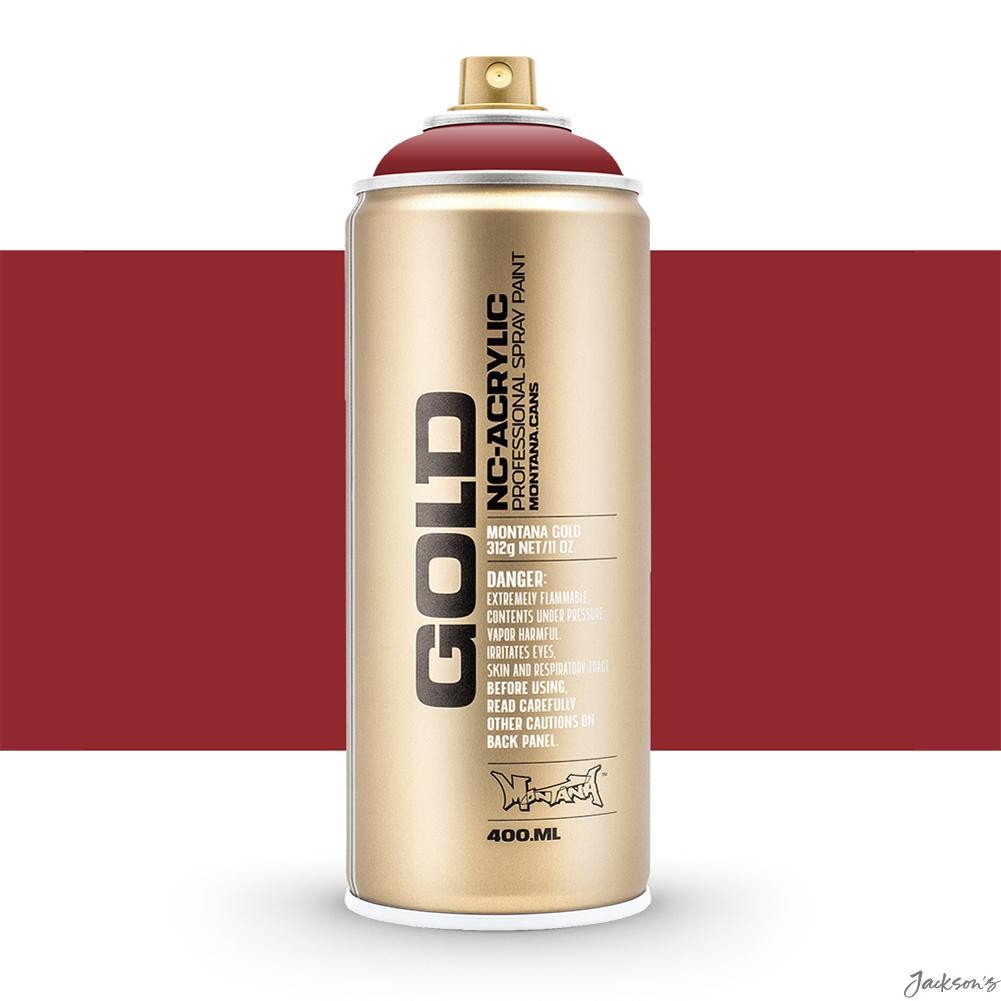Montana Gold Spray Paint Acrylic Lacquer 400ml Opaque Rusto Coat