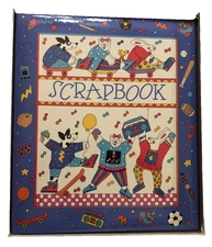 Coco Dowley Loco-Motion Book Vintage Scrapbook C.R. Gibson S53-12 Open Box