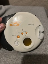 Sony Sports CD Walkman D-SJ301 White G-Protection Portable Player PARTS ONLY