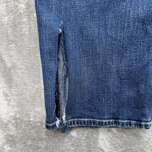 Pantalones de mezclilla US Polo Assn elásticos activos 42x30 parte inferior rasgada - Imagen 3 de 14