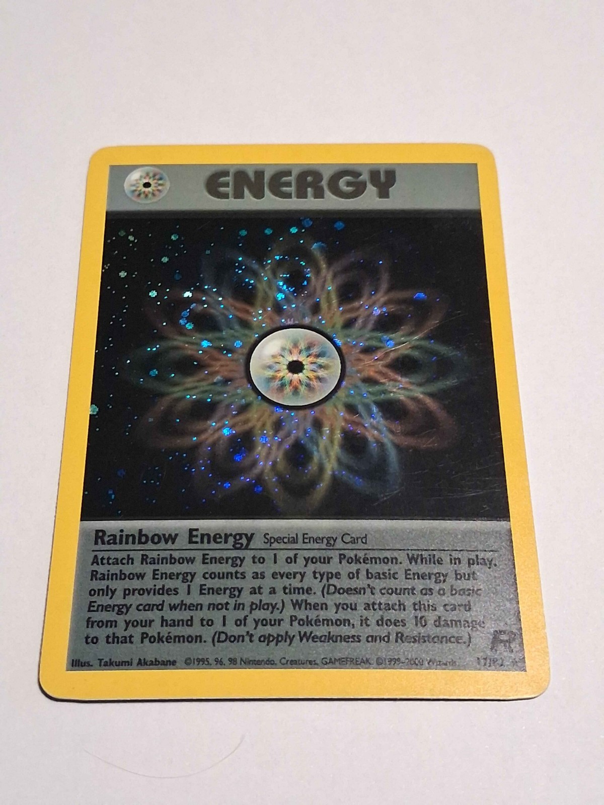 Pokemon TCG: Rainbow Energy (17/82) - Team Rocket, Swirled Holo LP