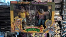 NECA TMNT Vacation BEBOP & ROCKSTEADY  Target Exclusive