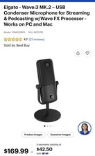 Elgato Wave:3 MK.2 USB Condenser Mic