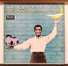 SAMMY DAVIS JR. "JUST FOR LOVERS" (RARE 1955 EX COVER & NM VINYL LP)