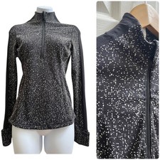 Lululemon Run Briskly 1/2 Zip Pocket Thumbhole Jacket Size 4